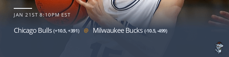 Chicago Bulls vs. Milwaukee Bucks - January 21, 2022