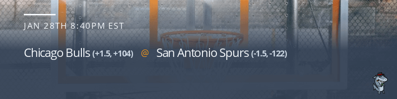 Chicago Bulls vs. San Antonio Spurs - January 28, 2022