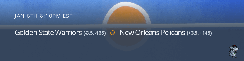 Golden State Warriors vs. New Orleans Pelicans - January 6, 2022