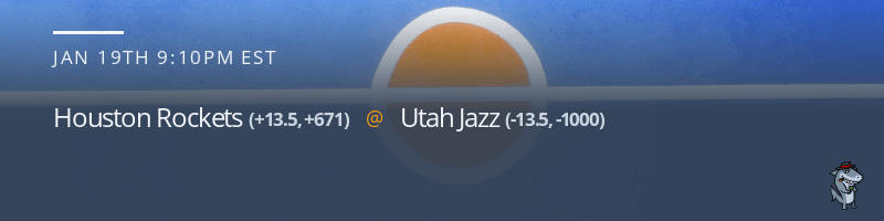 Houston Rockets vs. Utah Jazz - January 19, 2022