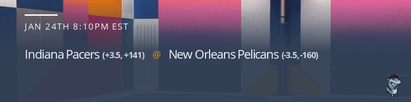 Indiana Pacers vs. New Orleans Pelicans - January 24, 2022