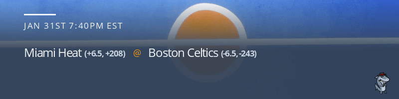 Miami Heat vs. Boston Celtics - January 31, 2022