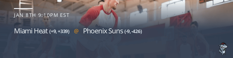 Miami Heat vs. Phoenix Suns - January 8, 2022