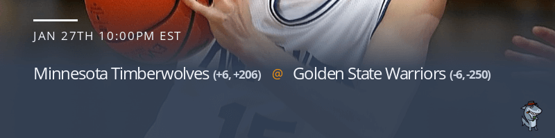 Minnesota Timberwolves vs. Golden State Warriors - January 27, 2022