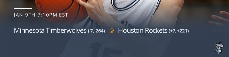 Minnesota Timberwolves vs. Houston Rockets - January 9, 2022