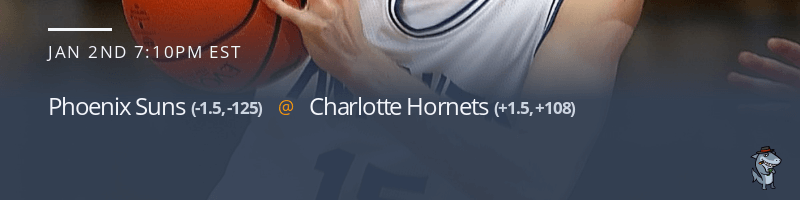 Phoenix Suns vs. Charlotte Hornets - January 2, 2022