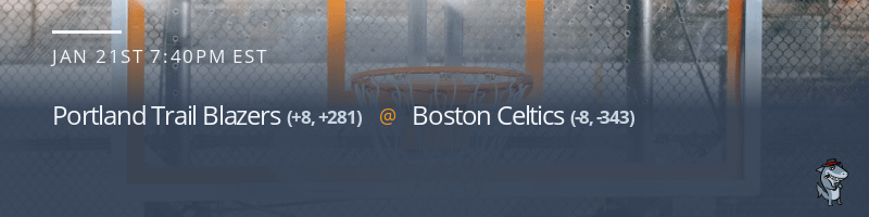 Portland Trail Blazers vs. Boston Celtics - January 21, 2022