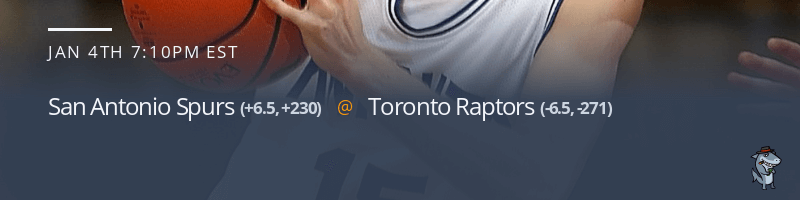 San Antonio Spurs vs. Toronto Raptors - January 4, 2022