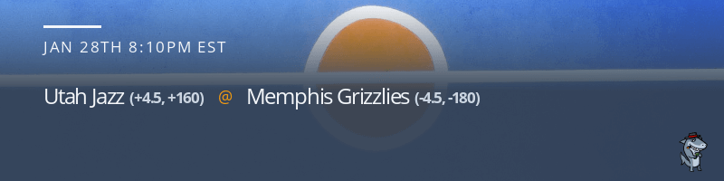 Utah Jazz vs. Memphis Grizzlies - January 28, 2022