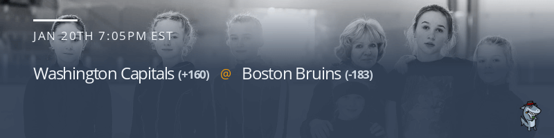 Washington Capitals vs. Boston Bruins - January 20, 2022