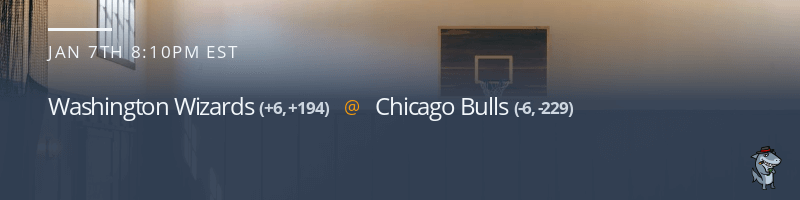 Washington Wizards vs. Chicago Bulls - January 7, 2022