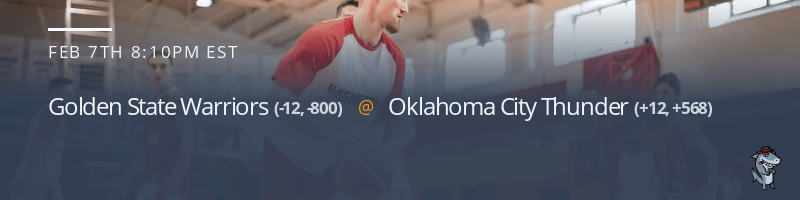 Golden State Warriors vs. Oklahoma City Thunder - February 7, 2022