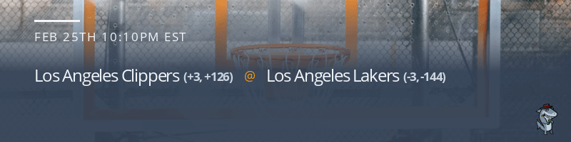 Los Angeles Clippers vs. Los Angeles Lakers - February 25, 2022