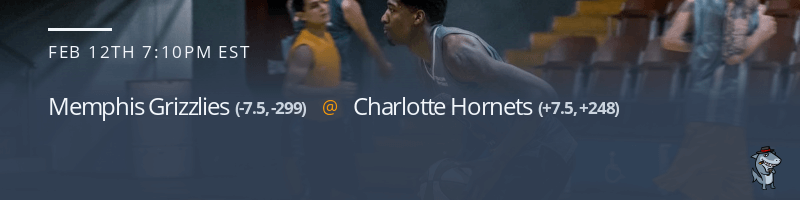 Memphis Grizzlies vs. Charlotte Hornets - February 12, 2022