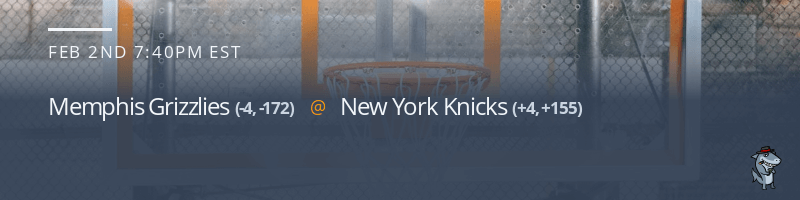 Memphis Grizzlies vs. New York Knicks - February 2, 2022