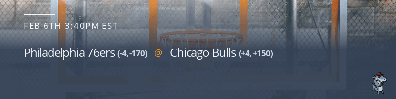 Philadelphia 76ers vs. Chicago Bulls - February 6, 2022