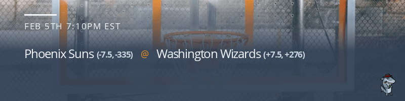 Phoenix Suns vs. Washington Wizards - February 5, 2022