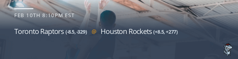 Toronto Raptors vs. Houston Rockets - February 10, 2022