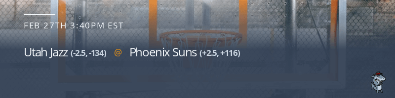 Utah Jazz vs. Phoenix Suns - February 27, 2022