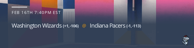 Washington Wizards vs. Indiana Pacers - February 16, 2022