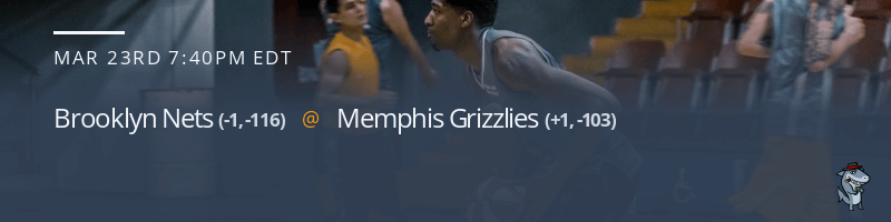 Brooklyn Nets vs. Memphis Grizzlies - March 23, 2022