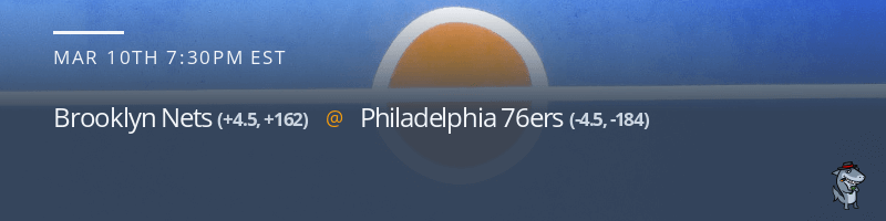 Brooklyn Nets vs. Philadelphia 76ers - March 10, 2022