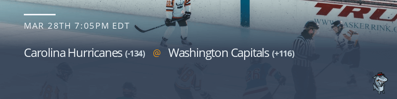 Carolina Hurricanes vs. Washington Capitals - March 28, 2022