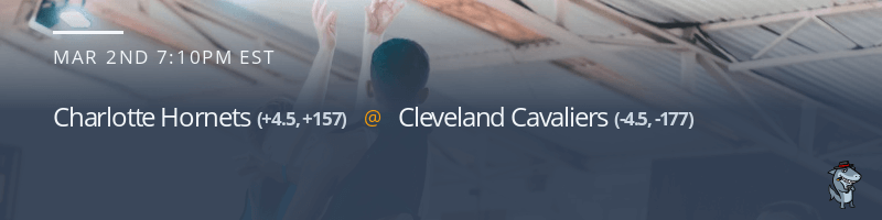 Charlotte Hornets vs. Cleveland Cavaliers - March 2, 2022