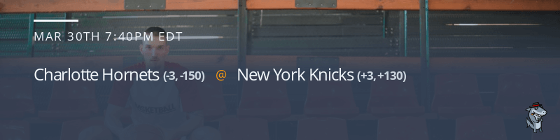 Charlotte Hornets vs. New York Knicks - March 30, 2022