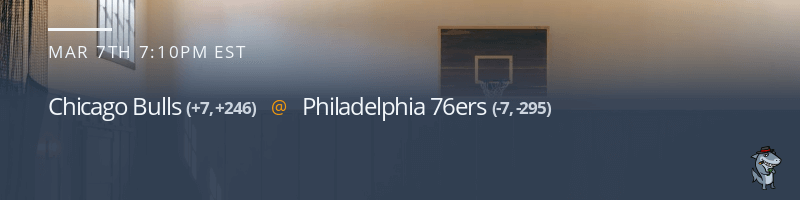 Chicago Bulls vs. Philadelphia 76ers - March 7, 2022