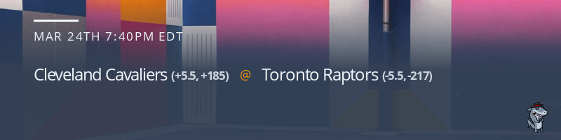 Cleveland Cavaliers vs. Toronto Raptors - March 24, 2022