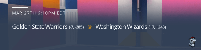 Golden State Warriors vs. Washington Wizards - March 27, 2022