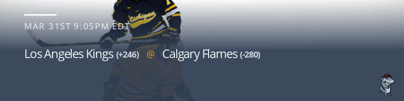 Los Angeles Kings vs. Calgary Flames - March 31, 2022