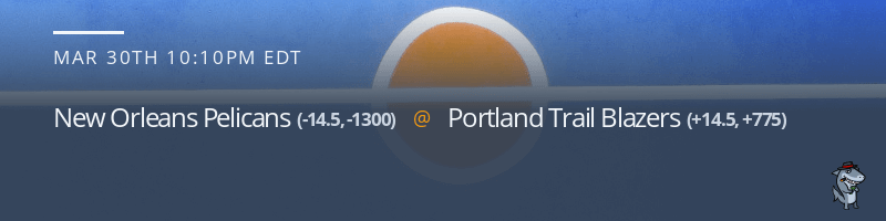 New Orleans Pelicans vs. Portland Trail Blazers - March 30, 2022