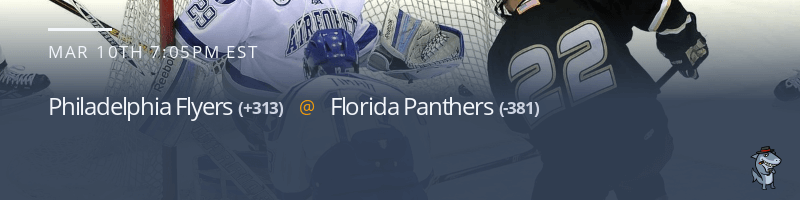 Philadelphia Flyers vs. Florida Panthers - March 10, 2022