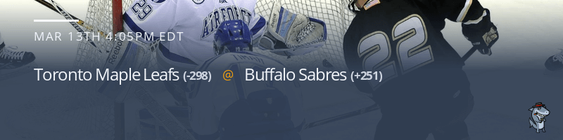 Toronto Maple Leafs vs. Buffalo Sabres - March 13, 2022