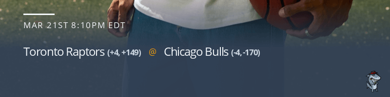 Toronto Raptors vs. Chicago Bulls - March 21, 2022