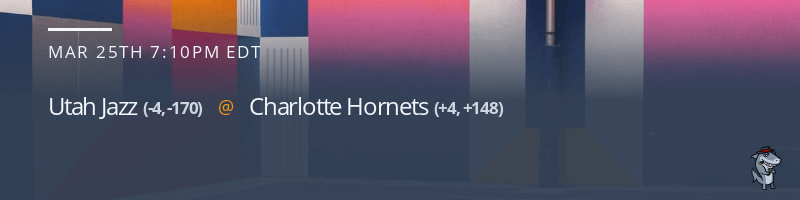 Utah Jazz vs. Charlotte Hornets - March 25, 2022