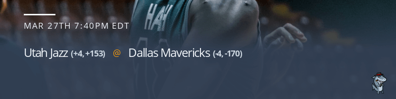 Utah Jazz vs. Dallas Mavericks - March 27, 2022