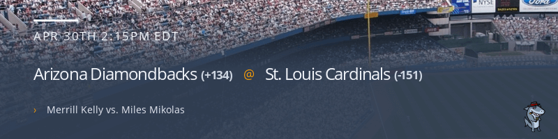 Arizona Diamondbacks @ St. Louis Cardinals - April 30, 2022