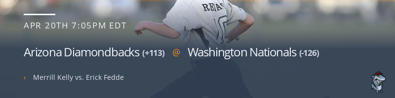 Arizona Diamondbacks @ Washington Nationals - April 20, 2022