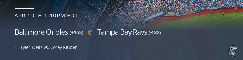 Baltimore Orioles @ Tampa Bay Rays - April 10, 2022