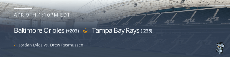 Baltimore Orioles @ Tampa Bay Rays - April 9, 2022