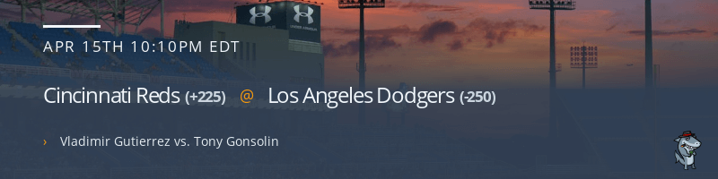 Cincinnati Reds @ Los Angeles Dodgers - April 15, 2022