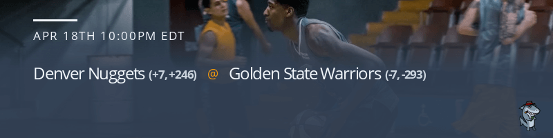 Denver Nuggets vs. Golden State Warriors - April 18, 2022