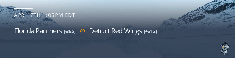 Florida Panthers vs. Detroit Red Wings - April 17, 2022