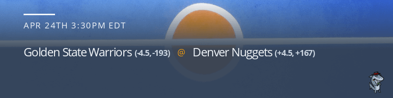 Golden State Warriors vs. Denver Nuggets - April 24, 2022