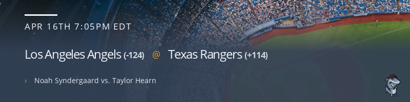 Los Angeles Angels @ Texas Rangers - April 16, 2022