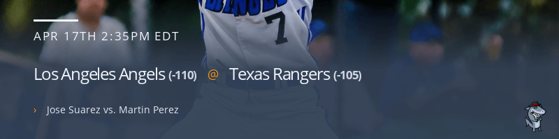 Los Angeles Angels @ Texas Rangers - April 17, 2022