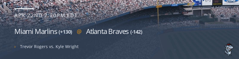 Miami Marlins @ Atlanta Braves - April 22, 2022